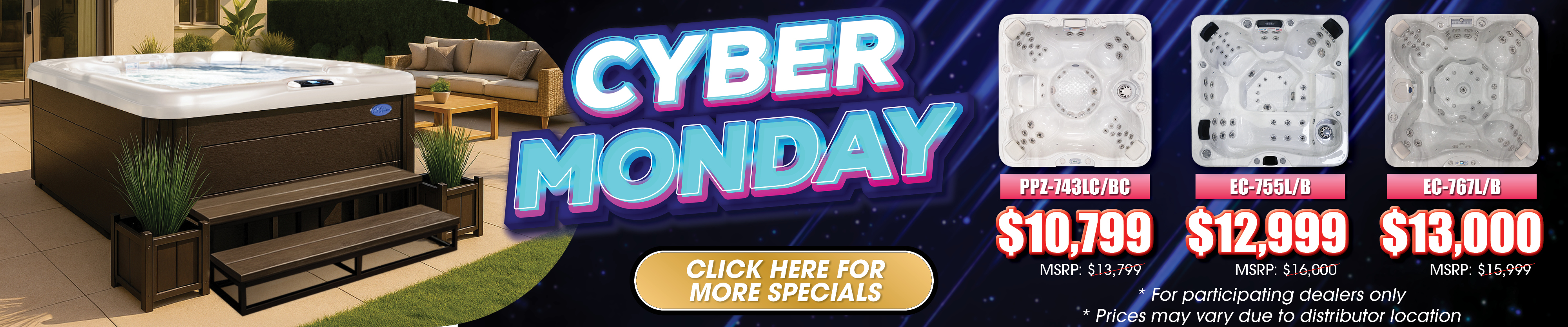 Calspas hot tub being used in a family setting - Coos Bay